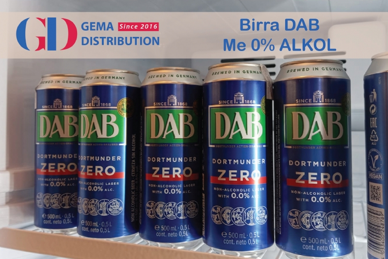 Gema distribution, Birra Dab pa alkol ne Tirane, Birra gjermane pa alkol...