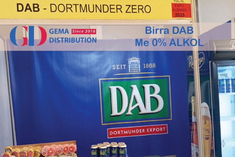 Gema distribution, Pike shumice birrash hallall ne Tirane, Market me bir...