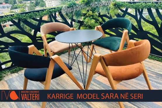 Karrige model Sara në seri, karrige moderne Sara per lokale, karrige model Sara me shumice, karrige model Sara me pakice, karrige moderne Sara te zeza, karrige model Sara te perdorura, karrige model Sara te reja